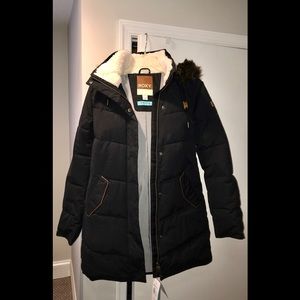 Roxy Ellie Waterproof Longline Puffer Jacket